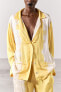Фото #2 товара Рубашка в пижамном стиле из атласа с принтом ZARA