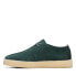 Фото #9 товара Clarks Trek Cup 26168522 Mens Green Suede Oxfords & Lace Ups Casual Shoes