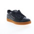 Фото #4 товара Reebok Club C Bulc Mens Black Leather Lace Up Lifestyle Sneakers Shoes