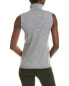 Фото #2 товара Forte Cashmere Sleeveless Turtleneck Cashmere Sweater Women's