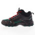 Фото #7 товара Fila Oakmont Trail Mid 1JM01276-362 Mens Green Athletic Hiking Shoes 11.5