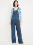 Фото #1 товара Baggy Wide-Leg Jean Overalls