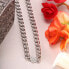 Romantic steel necklace with Incontri SAUQ13 crystals