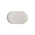 Snack tray La Mediterránea Ivory Oval 25 x 15 x 2,2 cm (18 Units)