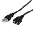 Фото #9 товара StarTech.com 6 ft Black USB 2.0 Extension Cable A to A - M/F - 1.83 m - USB A - USB A - Male/Female - 480 Mbit/s - Black