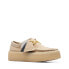 Фото #3 товара Clarks Wallabee Cup 26171855 Womens Beige Oxfords & Lace Ups Casual Shoes