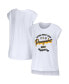 ფოტო #1 პროდუქტის Women's White Pittsburgh Penguins Domestic Tank Top