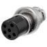 EUROCONNEX Microphone 6 Pin 1181 Female GX16 Connector