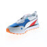 Puma Rider FV Future Vintage 38767210 Mens White Lifestyle Sneakers Shoes 10