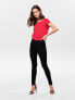 Фото #5 товара Womens blouse ONLVIC W / S SOLID TOP NOOS WVN High Risk Red
