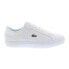 Фото #1 товара Lacoste Powercourt 222 5 7-44SMA009621G Mens White Lifestyle Sneakers Shoes 10.5