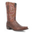 Фото #2 товара Dingo Gator Alligator Print Snip Toe Cowboy Mens Brown Casual Boots DI128-200