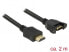 Фото #1 товара Delock 85464 - 2 m - HDMI Type A (Standard) - HDMI Type A (Standard) - 3840 x 2160 pixels - 10.2 Gbit/s - Black