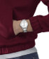 Фото #7 товара Наручные часы Tissot men's Swiss Automatic PRX Powermatic 80 Stainless Steel Bracelet Watch 40mm.