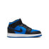 [DQ8423-042] Grade School Air Jordan Retro 1 Mid 'Black Royal Blue' (GS)