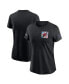 ფოტო #1 პროდუქტის Women's Black Arizona Cardinals 2023 NFL Crucial Catch Sideline Tri-Blend T-shirt