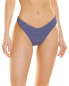 Фото #1 товара Beach Riot Vanessa Bikini Bottom Women's Blue Xs