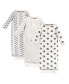 ფოტო #1 პროდუქტის Baby Girls and Boys Hedgehog Henley Gowns, Pack of 3