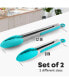 Фото #8 товара Tongs With Silicone Tips and Lock Mechanism 2-Pc