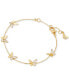ფოტო #3 პროდუქტის Gold-Tone Crystal Social Butterfly Station Bracelet