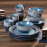 Фото #2 товара Mosaic Blue 16 Pc Dinnerware Set