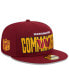 Men's Burgundy Washington Commanders 2023 NFL Draft 59FIFTY Fitted Hat