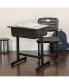 Фото #2 товара Adjustable Height Student Desk And Chair With Pedestal Frame