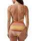 ფოტო #2 პროდუქტის Women's Glitter Ombre Scoop Neck One Piece Swimsuit