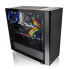 Фото #3 товара Thermaltake Versa J21 Tempered Glass Edition - Midi-Tower - PC - SPCC,Tempered glass - Black - ATX,Micro ATX,Mini-ITX - 16 cm