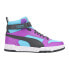 Фото #1 товара Puma Rbd Game Energy High Top Mens Blue, Purple Sneakers Casual Shoes 39512901