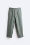 COTTON - LINEN TROUSERS