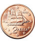 Greek 2-Euro Coin Cufflinks