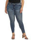 ფოტო #1 პროდუქტის Plus Size Suki Mid Rise Skinny Leg Jeans