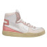 Diadora Mi Basket Used High Top Mens Pink, White Sneakers Casual Shoes 158569-C
