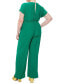 Plus Size Wonderland Jump Suit