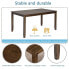 Фото #2 товара Sleek & Durable Solid Wood Dining Table for Modern Dining Rooms, Table Only