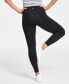 ფოტო #2 პროდუქტის Women's Solid 7/8 Compression Leggings, Created for Macy's