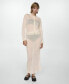 ფოტო #3 პროდუქტის Women's Semi-Transparent Knitted Skirt