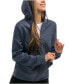 Фото #5 товара Premium Zip-Up Hoodie for Women with Smooth Matte Finish & Cozy Fleece Inner Lining - Women's Sweater with Hood