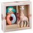 SOPHIE LA GIRAFE My First Sense & Soft Set Teether Rattle