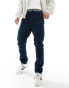 Фото #2 товара Polo Ralph Lauren slub canvas cargo trousers slim fit in navy