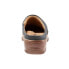 Фото #6 товара Softwalk Amber S2218-429 Womens Gray Leather Slip On Clog Sandals Shoes