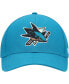 ფოტო #3 პროდუქტის Men's Teal San Jose Sharks Legend MVP Adjustable Hat