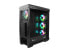 natec GENESIS Irid 505 ARGB - Midi Tower - PC - Acrylonitrile butadiene styrene (ABS) - Steel - Tempered glass - Black - Transparent - ATX - micro ATX - Mini-ITX - Gaming