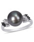 Фото #1 товара Кольцо Macy's Tahitian Diamond Pearl