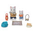 EPOCH Sylvanian Families Explorers Set. Baby Cat Latte And Brother Figures