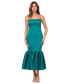 ფოტო #1 პროდუქტის Women's Flounce-Hem Midi Dress