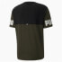 Фото #3 товара Спортивная футболка с коротким рукавом Puma Power Colorblock Чёрный
