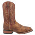 Dan Post Boots Dugan Square Toe Cowboy Mens Brown Casual Boots DP4926-200 E, Шире средней, 10 - фото #1