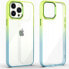 Фото #1 товара Maxximus MX RAINBOW IPHONE 13 PRO (6.1) LIME-BLUE / ZIELONO-NIEBIESKI